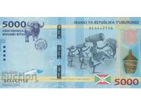 5000 franci 2015, Burundi