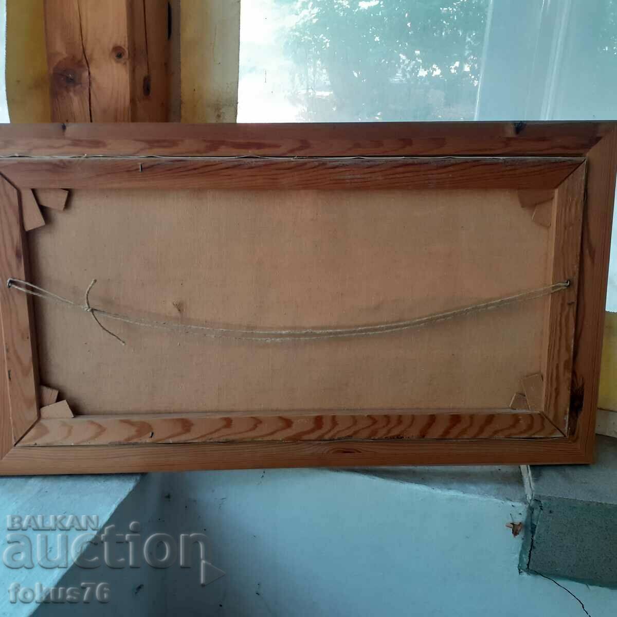 Great master painting oil on canvas signature frame with price 90.00 BGN | € 46.02 Great master painting oil on canvas signature frame with price 90.00 BGN | € 46.02