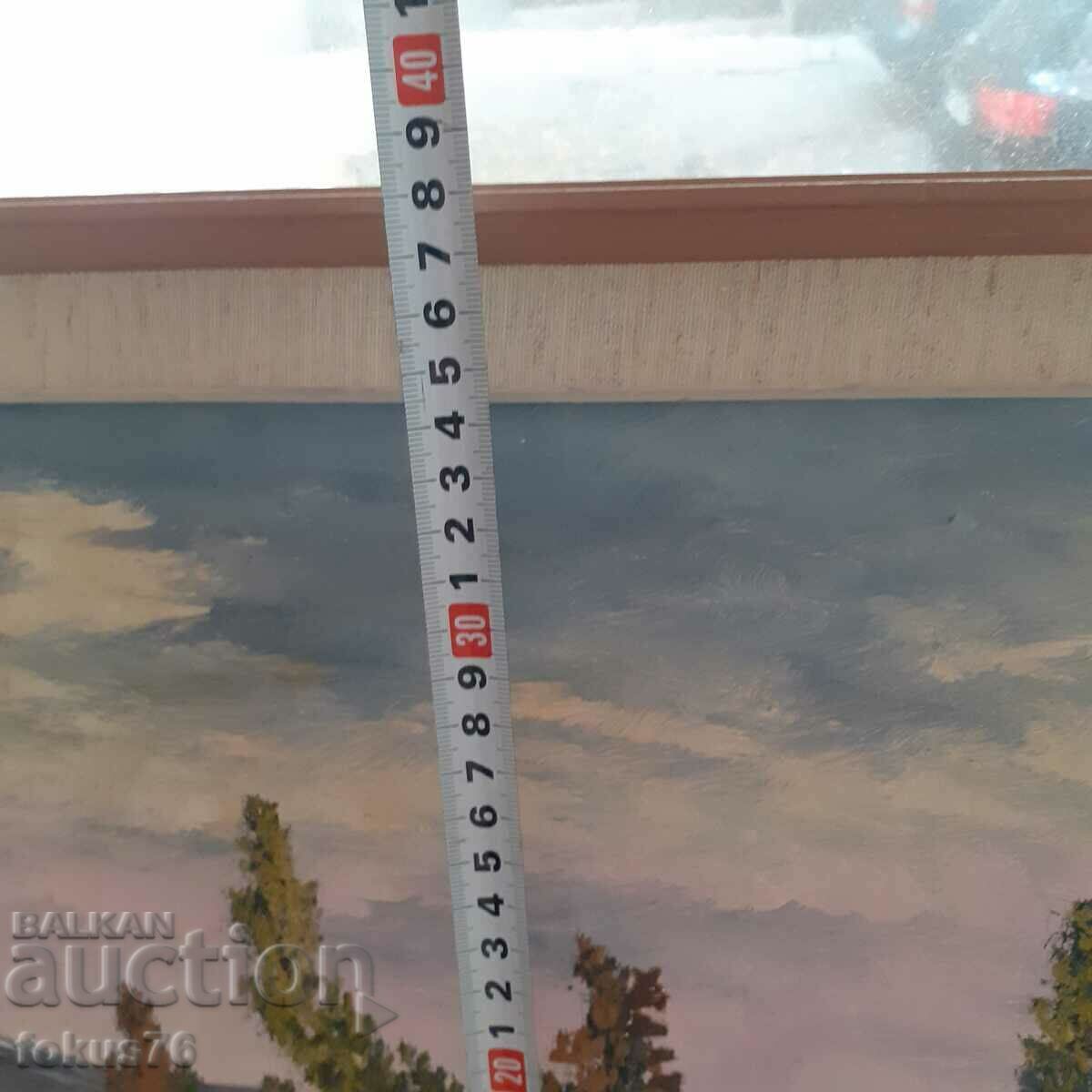 Great master painting oil on canvas signature frame - 7 Great master painting oil on canvas signature frame - 7