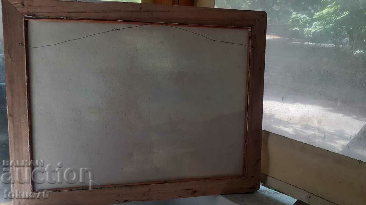 Beautiful oil painting on canvas signature frame - 5 Beautiful oil painting on canvas signature frame - 5