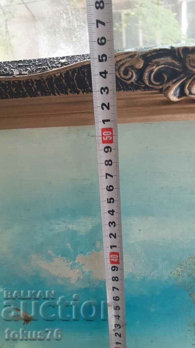 Beautiful oil painting on canvas signature frame - 7 Beautiful oil painting on canvas signature frame - 7