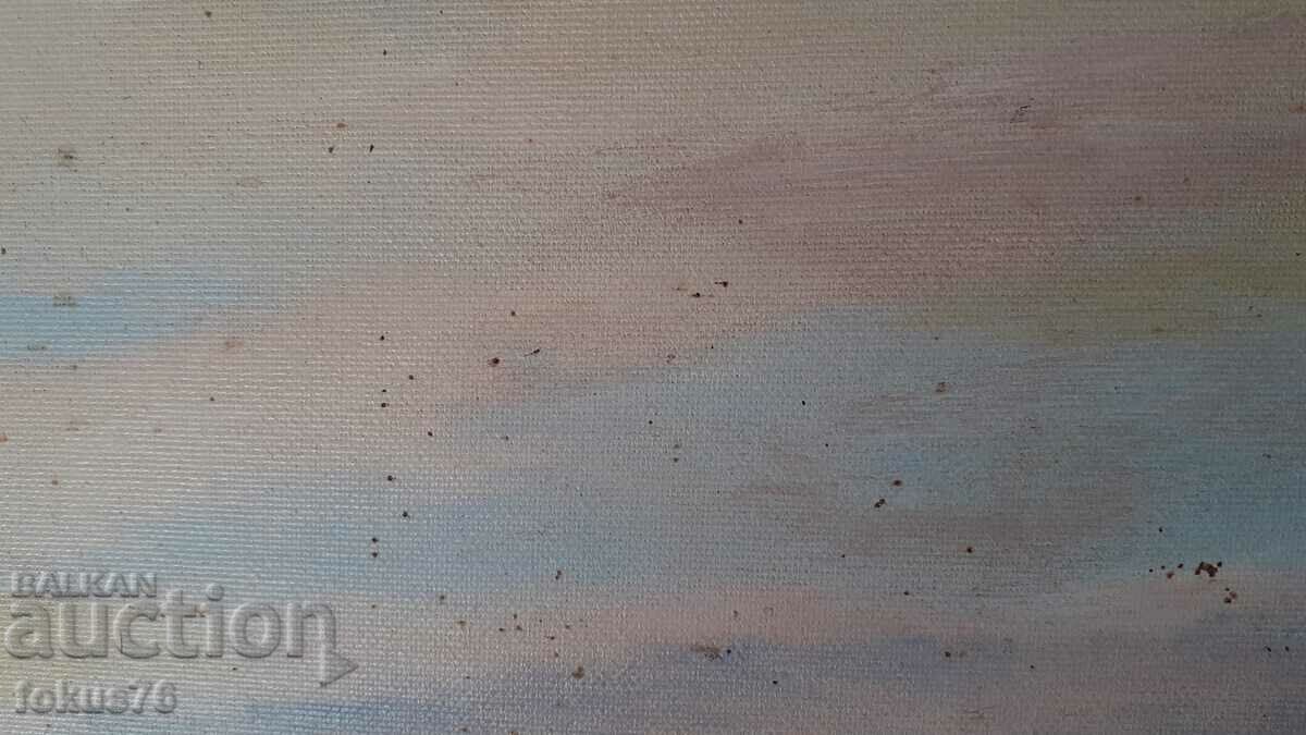 Delivery of Great master painting oil canvas signed frame Delivery of Great master painting oil canvas signed frame