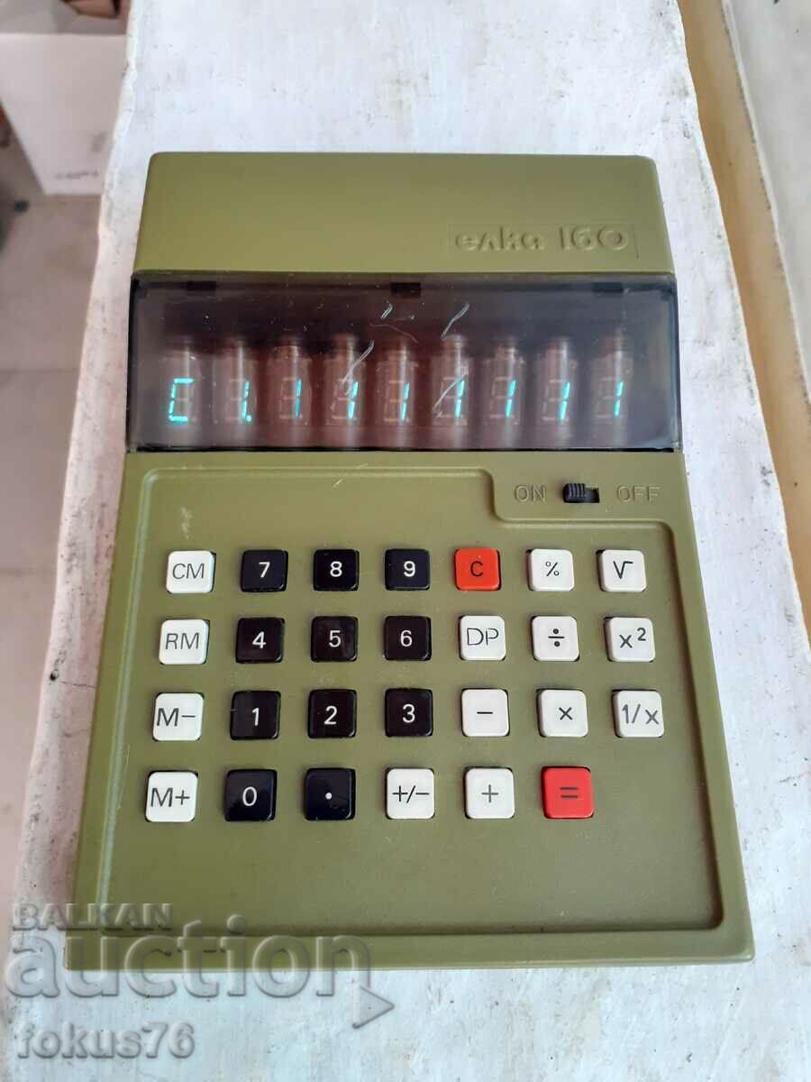 Auction Find - Calculator Elka 160 Auction Find - Calculator Elka 160