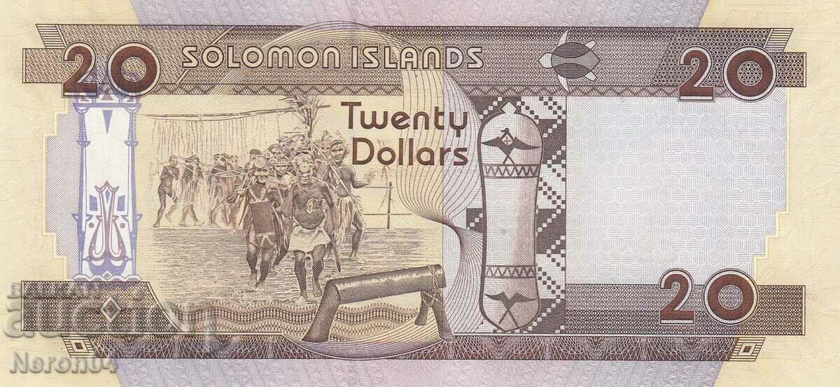20 dollars 2004, Solomon Islands with price 34.99 BGN | € 17.89