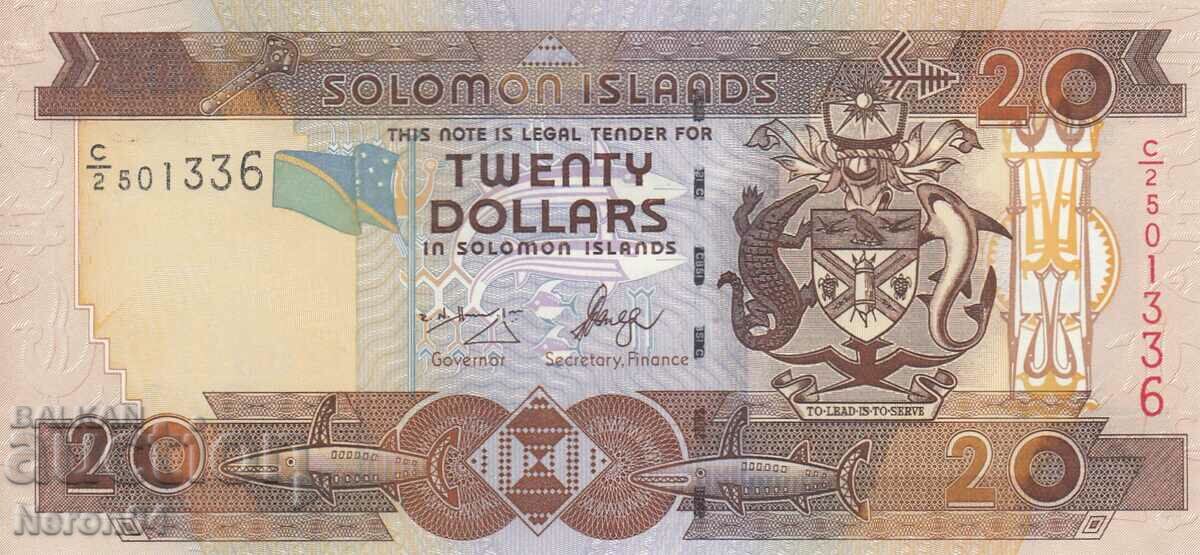 20 de dolari 2004, Insulele Solomon
