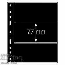 Auction OPTIMA Banknote Album Sheets - All Sizes - Black Auction OPTIMA Banknote Album Sheets - All Sizes - Black
