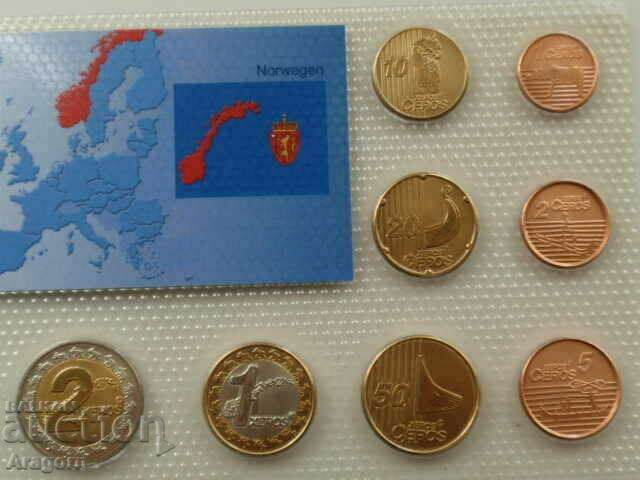 σετ ευρώ Νορβηγία 2004 ESSAI PATTERN PROBE Νορβηγία 2004 με τιμή 44.99 BGN | € 23.00