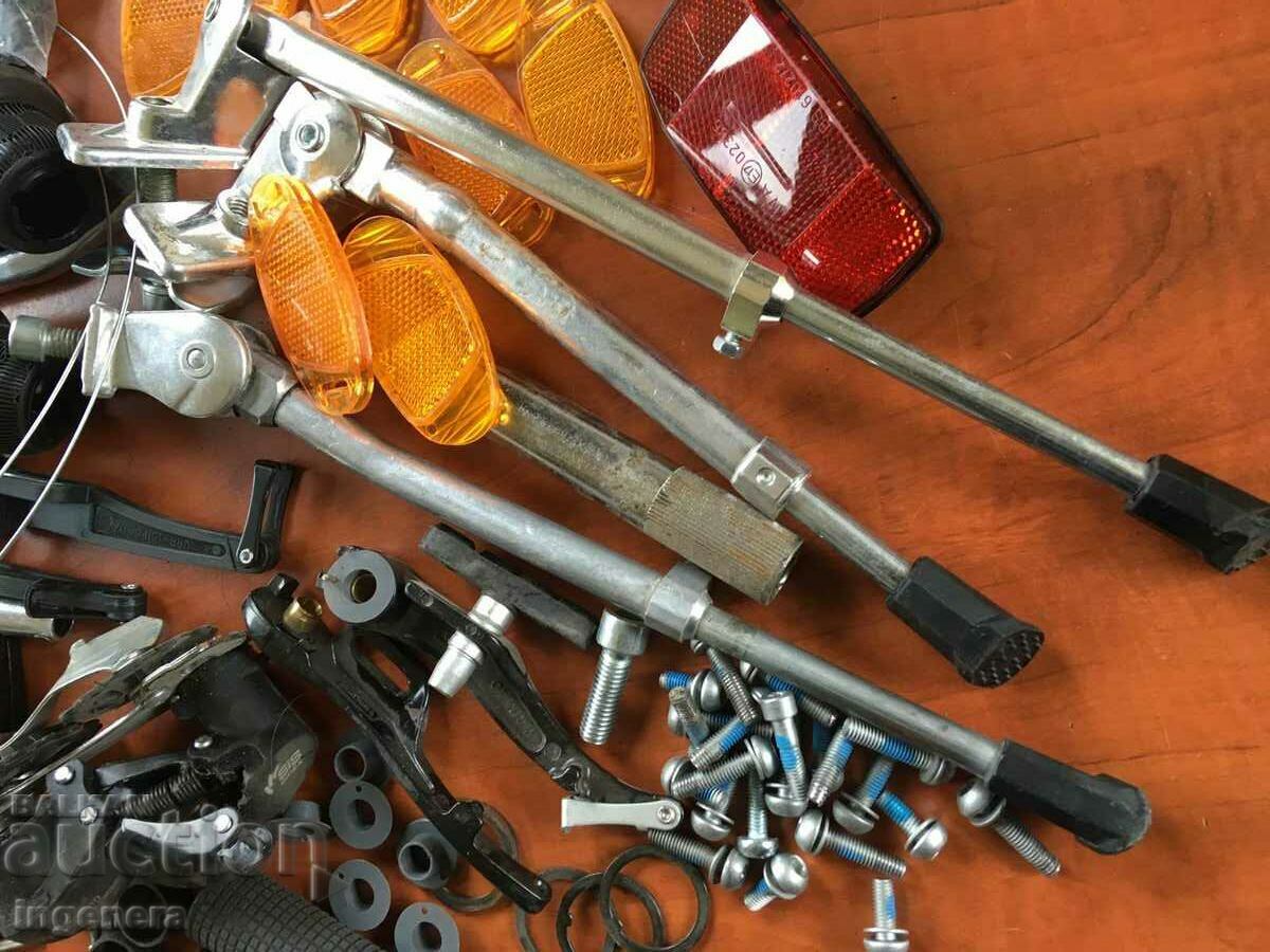 LOT OF BICYCLE PARTS WHEEL - 7 LOT OF BICYCLE PARTS WHEEL - 7