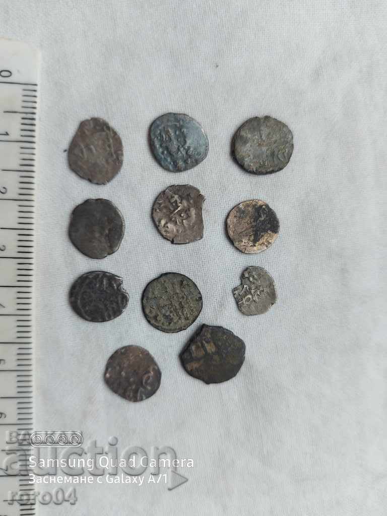 Livrarea MONEDE DE ARGINT OTTOMAN - 11 PIESE