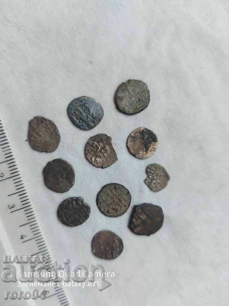 MONEDE DE ARGINT OTTOMAN - 11 PIESE - 5