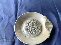 Silver ashtray. Sample 925, 41 grams