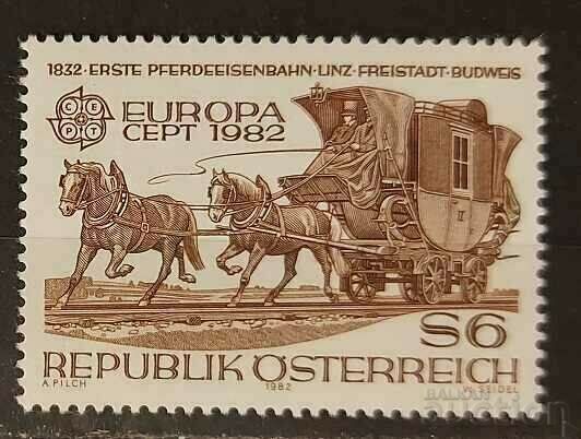 Austria 1982 Europe CEPT Horses MNH