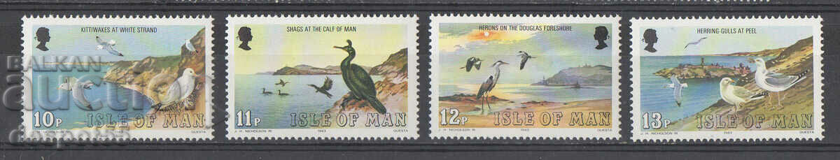 1983. Insula Man. Păsări de mare.
