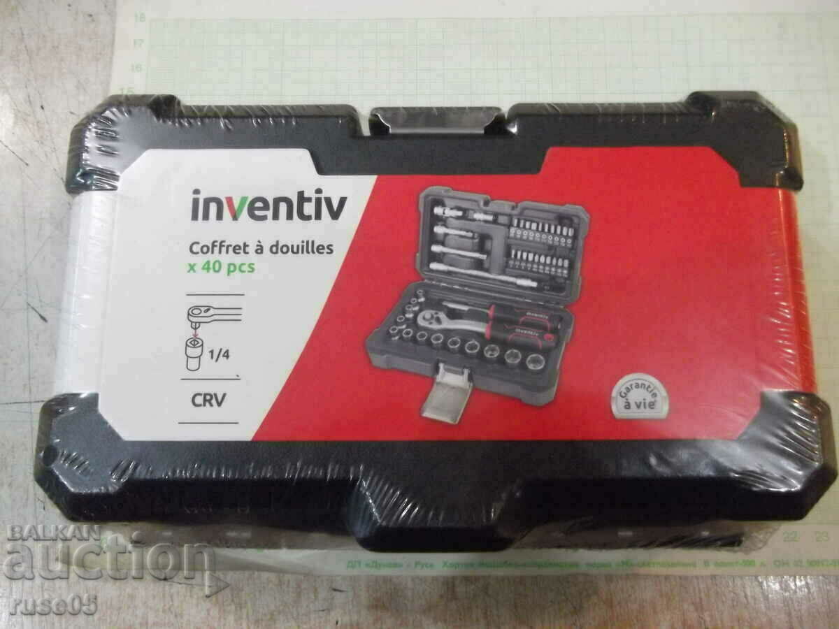 Auction "INVENTIV" 40-piece tool set Auction "INVENTIV" 40-piece tool set