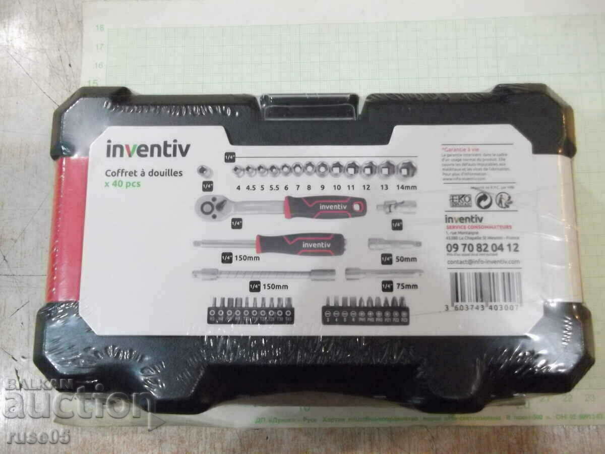 "INVENTIV" 40-piece tool set - 5 "INVENTIV" 40-piece tool set - 5
