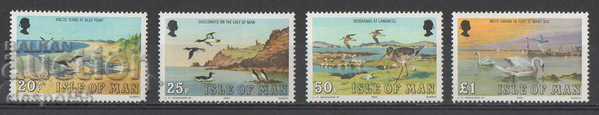 1986. Insula Man. EUROPA - Conservarea naturii.