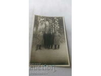 Photo Sofia Four men in the forest 1933