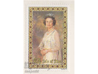 1985. Insula Man. Noi valori - Regina Elisabeta a II-a.