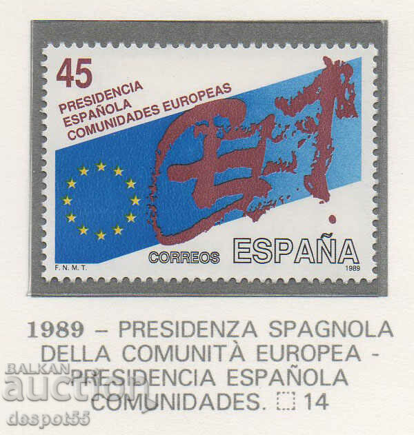 1989. Spania. Președinția spaniolă a CEE.