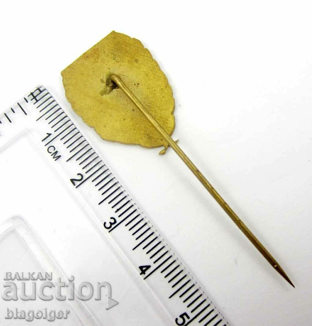 OLD CZECH BADGES-1936 and 1937-ORIGINAL - 6 OLD CZECH BADGES-1936 and 1937-ORIGINAL - 6