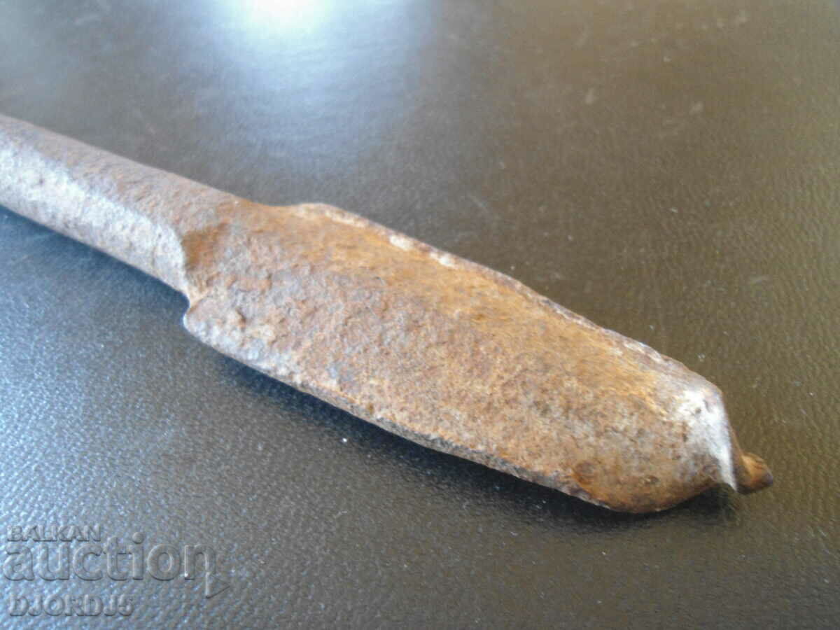 An old tool, a drill, a mattock with price 3.00 BGN | € 1.53 An old tool, a drill, a mattock with price 3.00 BGN | € 1.53