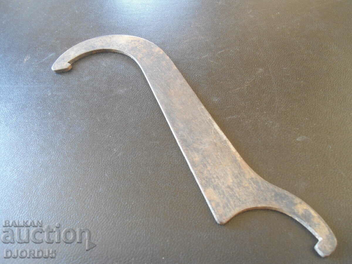 Old key, marking, "P. Denev" Gabrovo with price 4.00 BGN | € 2.05 Old key, marking, "P. Denev" Gabrovo with price 4.00 BGN | € 2.05