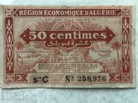 Algeria 50 centimes 1944 WWII