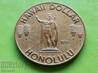 1 $ 1976 Hawaii Token BU