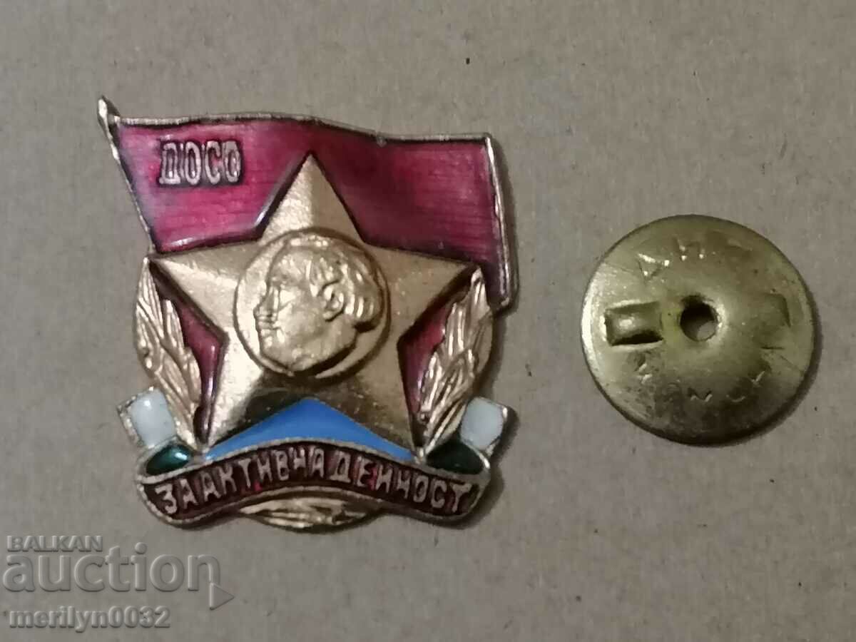 Delivery of Breastplate DOSO Medal Badge Delivery of Breastplate DOSO Medal Badge
