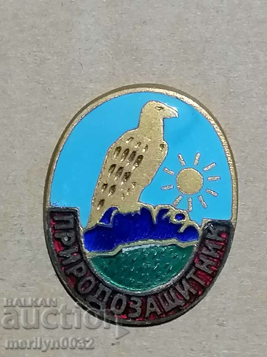 Insigna Ecuson medalie iubitor de natură