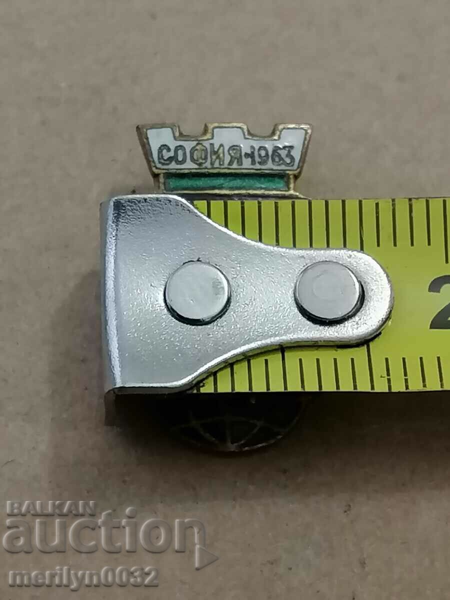 Δημοπρασία Σήμα Πρωταθλήματος Ελεύθερης Πάλης Σόφια 1963 Δημοπρασία Σήμα Πρωταθλήματος Ελεύθερης Πάλης Σόφια 1963