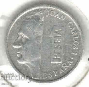 +Spain-1 Peseta-1989 M-KM# 832-Juan Carlos I +Spain-1 Peseta-1989 M-KM# 832-Juan Carlos I