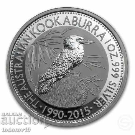 1 oz Silver Australian KOOKABURA 2015 1 oz Silver Australian KOOKABURA 2015