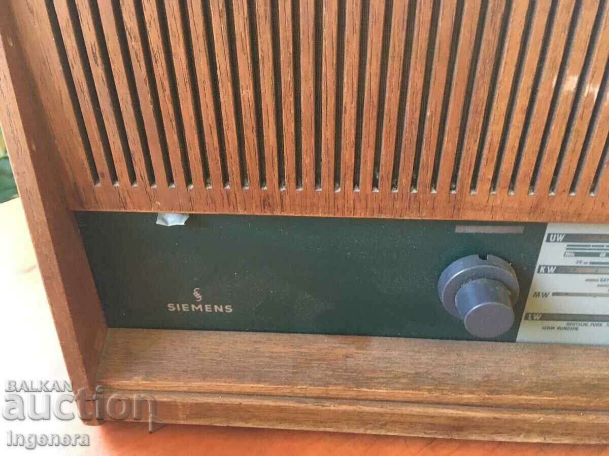 RADIO RETRO LAMP RADIO "SIEMENS"-1962 - 6 RADIO RETRO LAMP RADIO "SIEMENS"-1962 - 6