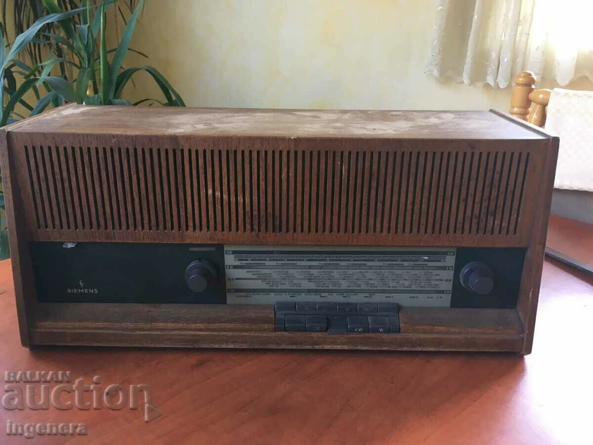 RADIO RETRO LAMP RADIO "SIEMENS"-1962