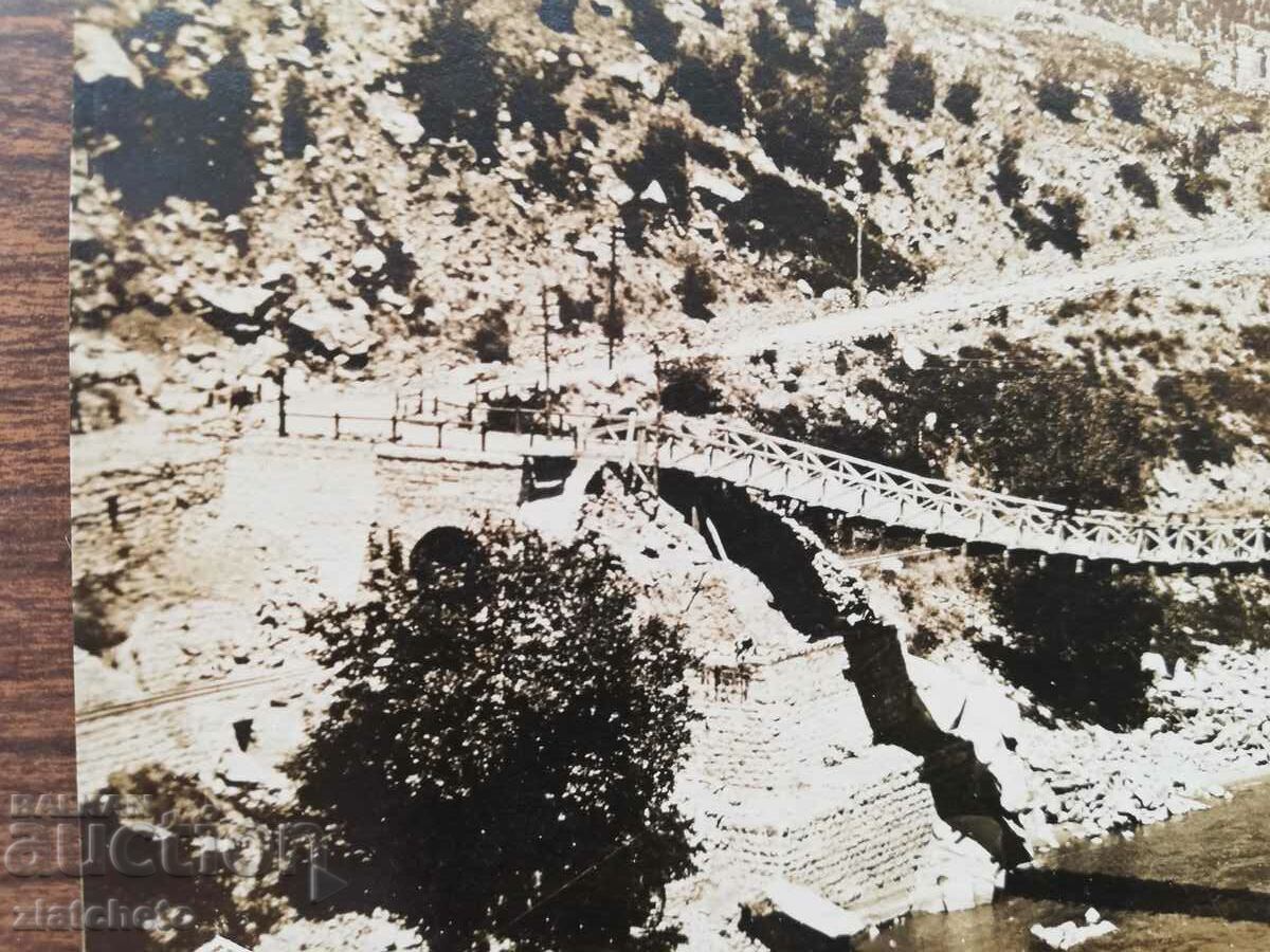 Auction Postcard Kingdom of Bulgaria - Kresnen gorge Auction Postcard Kingdom of Bulgaria - Kresnen gorge