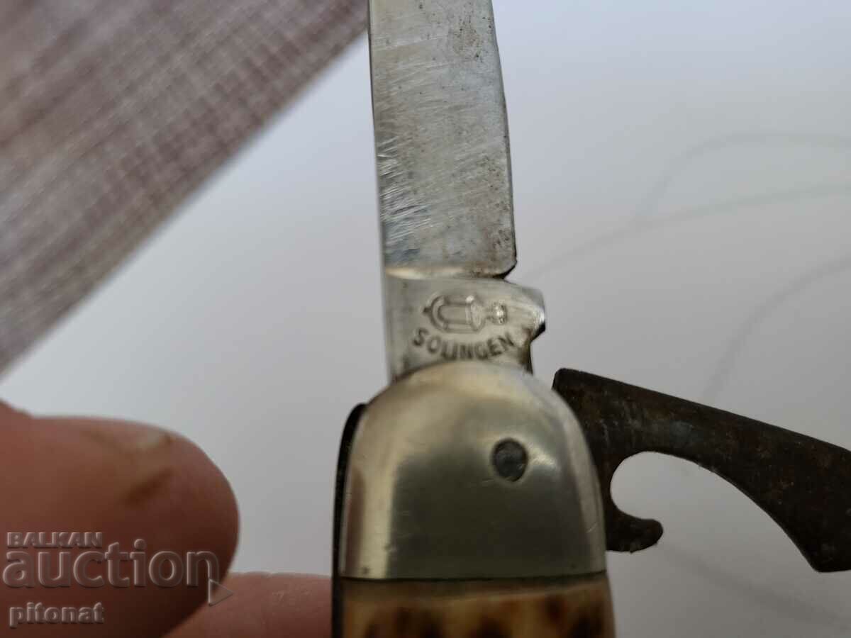 Antique Solingen pocket knife with price 55.00 BGN | € 28.12 Antique Solingen pocket knife with price 55.00 BGN | € 28.12