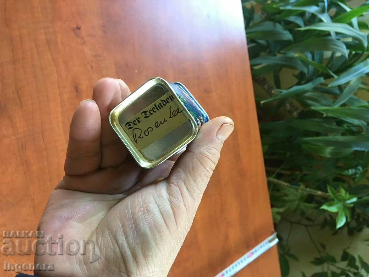 ROSE TEA METAL BOX - 5 ROSE TEA METAL BOX - 5