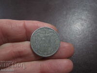1953 SPANIA 10 centimos - aluminiu