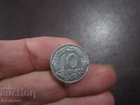 1959 SPANIA 10 centimos - aluminiu gen.Franco