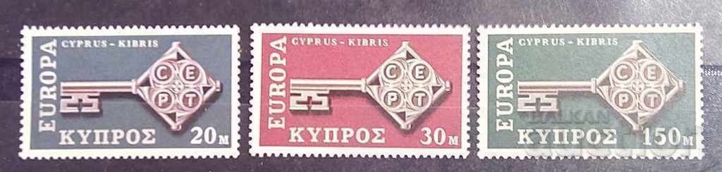 Гръцки Кипър 1968 Европа CEPT MNH