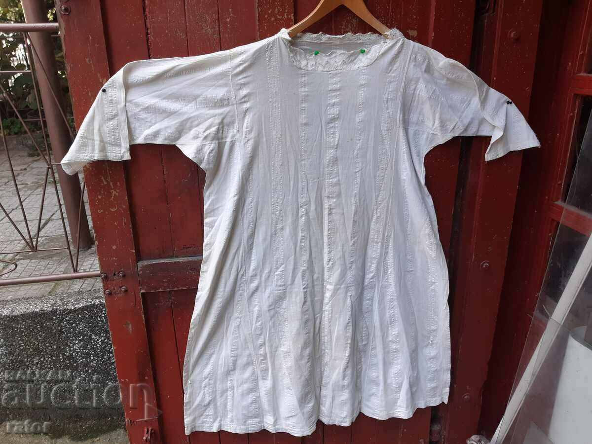 Authentic Long Large Fringe Shirt with Lace. Costumes