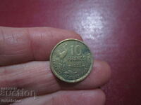 1953 год- 10 франка Франция