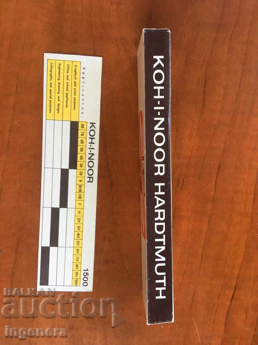 PENCIL "KOH-I-NOOR" PENCILS DOZEN NEW FROM OLD TIMES with price 48.00 BGN | € 24.54