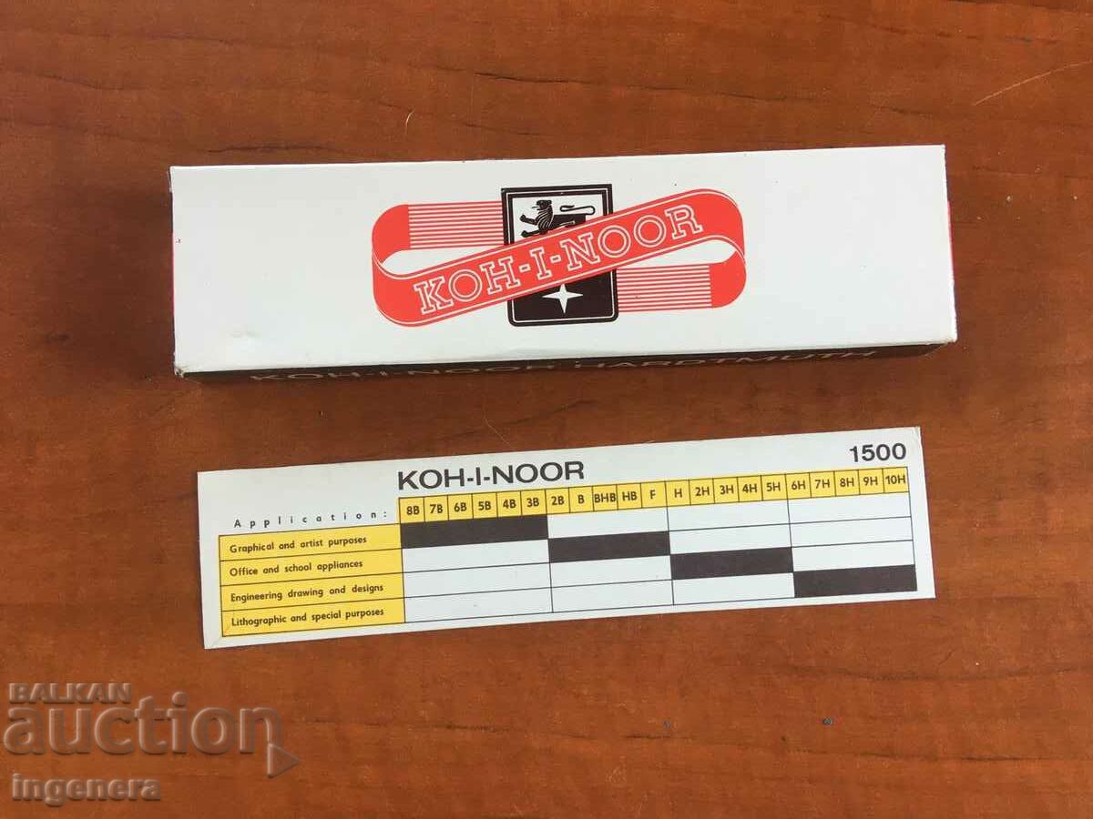 Delivery of PENCIL "KOH-I-NOOR" PENCILS DOZEN NEW FROM OLD TIMES