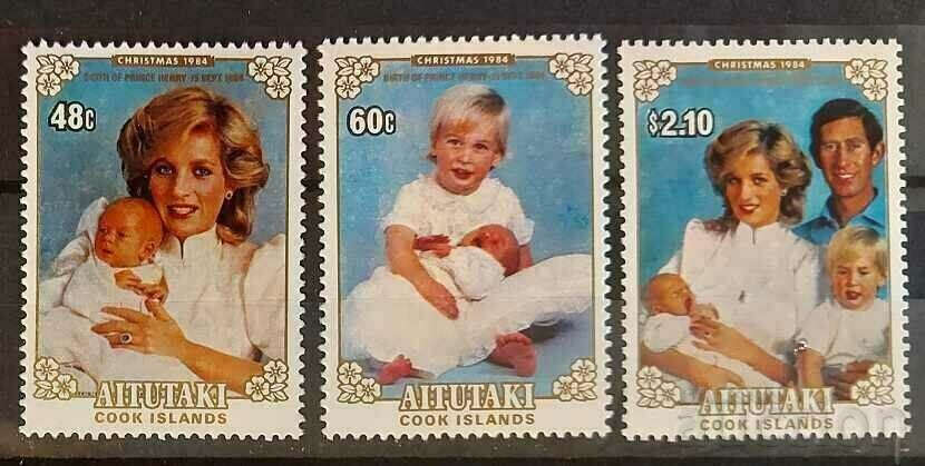 Aitutaki 1984 Christmas / Personal 9 € MNH
