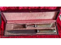 Set vintage de ustensile de servire