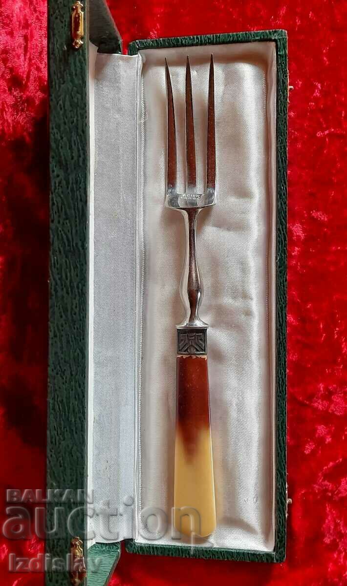 Antique serving fork.