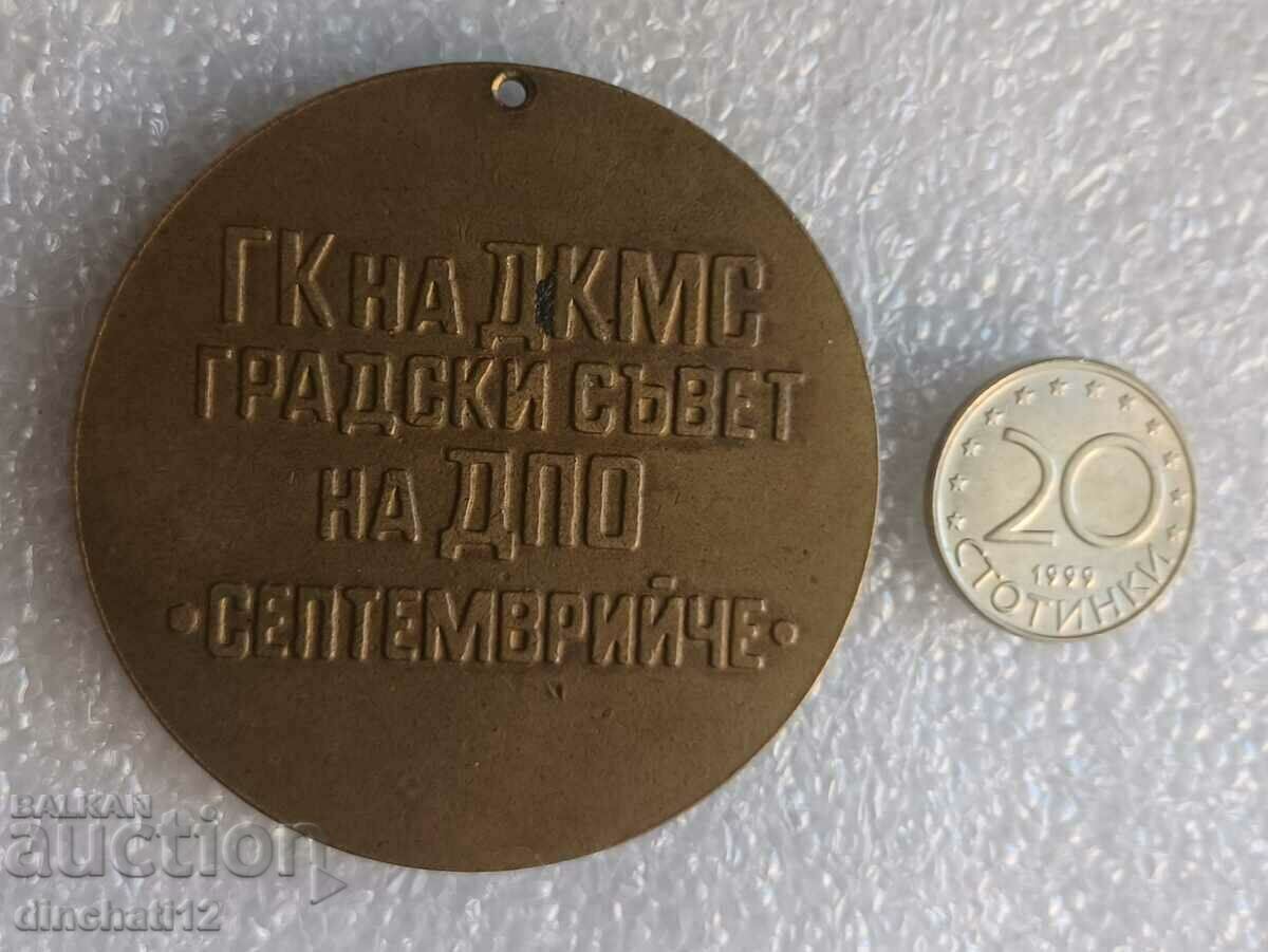 Delivery of Medal "Operation Bulgarian Glory" DKMS. DPO SEPTEMVRICHE