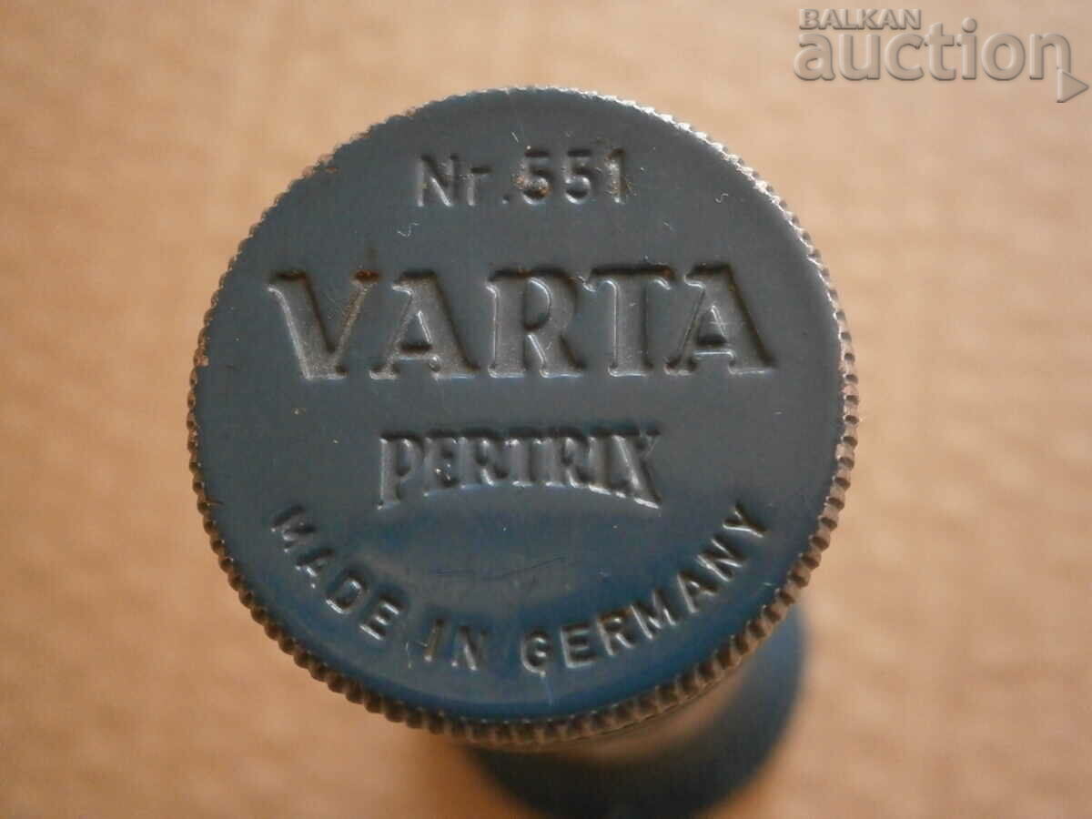 antique flashlight VARTA PERTRIX 551 made in Germany RRR - 5 antique flashlight VARTA PERTRIX 551 made in Germany RRR - 5